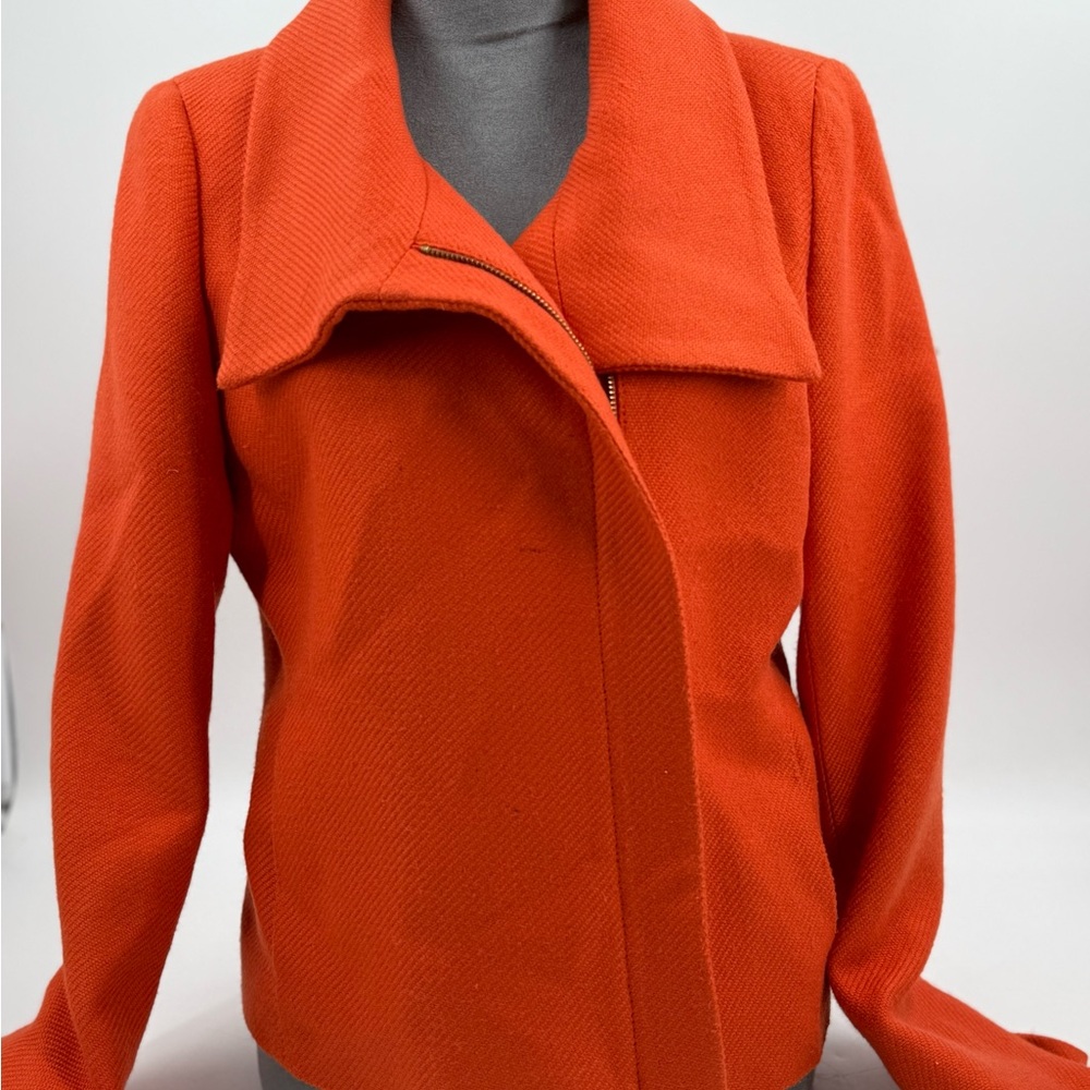 Talbots Women's Bold Orange Blazer - image 2